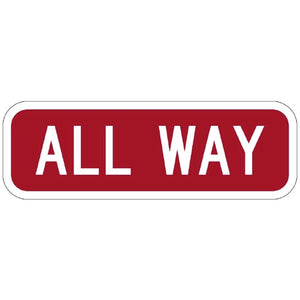 All Way - Signs Everywhere USA