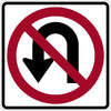No U-Turn (Symbol) - Signs Everywhere USA